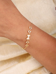 Heart Charm Bracelet