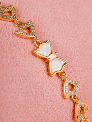 Heart Charm Bracelet