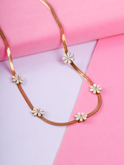 Daisy Bloom Choker Necklace