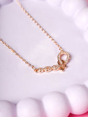 Butterfly Infinity Necklace