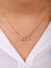 Butterfly Infinity Necklace