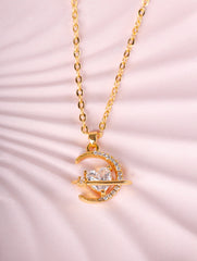 Crescent Love Necklace