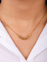 Golden Hearts Necklace