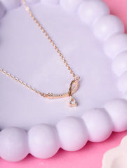 Teardrop Sparkle Necklace
