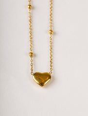 Golden Heart Necklace