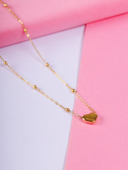 Golden Heart Necklace