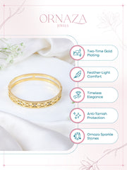 Elegant Cutwork Bracelet