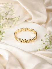 Floral Link Bracelet