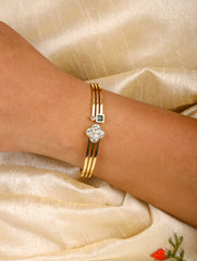 Floral Charm Bracelet