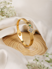 Floral Charm Bracelet