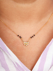 Floral Charm Mangalsutra