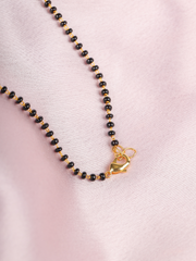 Crystal Leaf Mangalsutra