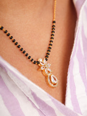 Floral Elegance Mangalsutra