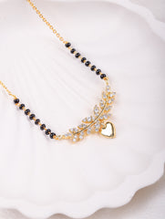 Golden Heart Mangalsutra