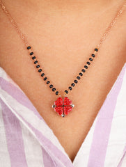 Red Hearts Mangalsutra