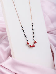 Red Hearts Mangalsutra