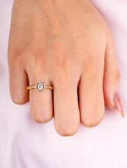 Halo Sparkle Ring