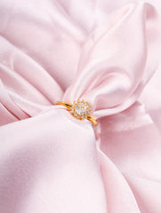 Radiant Sun Halo Ring