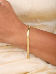 Sleek Snake Chain Bracelet