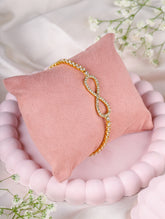 Golden Infinity Bracelet