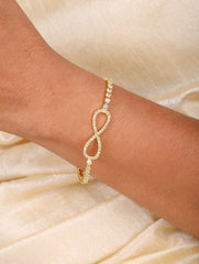 Golden Infinity Bracelet