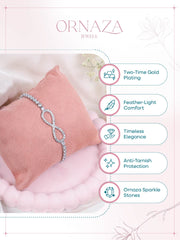 Silver Infinity Bracelet