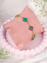 Reversible Clover Charm Bracelet