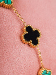 Reversible Clover Charm Bracelet