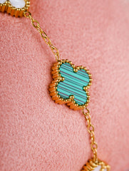 Reversible Clover Charm Bracelet