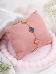 Reversible Clover Charm Bracelet