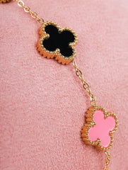 Reversible Clover Charm Bracelet