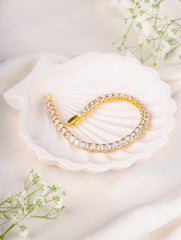 Square Stone Tennis Bracelet