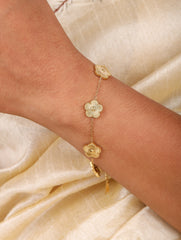 Golden Bloom Bracelet