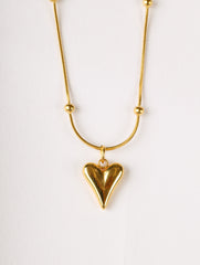 Pointed Heart Necklace