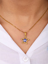 Star Evil Eye Necklace