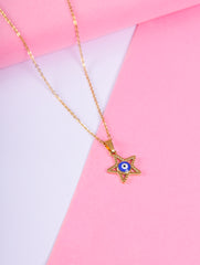 Star Evil Eye Necklace