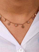 Sunflower Charm Necklace