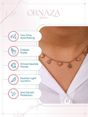 Sunflower Charm Necklace