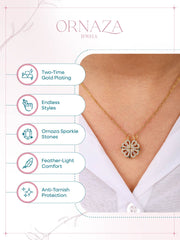 Gold Clover Necklace