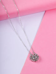 Silver Clover Necklace