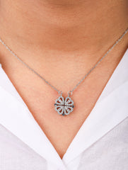 Silver Clover Necklace