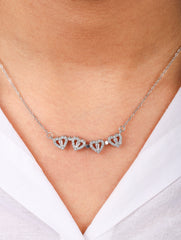 Silver Clover Necklace