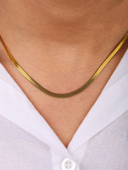 Classic Gold Choker Necklace