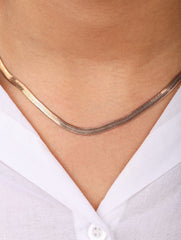 Rose Gold Choker Necklace