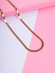 Rose Gold Choker Necklace