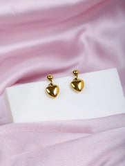 Heart Charm Earrings