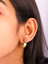 Heart Charm Earrings