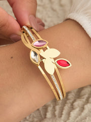 Floral Gem Luxe Bracelet