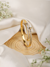 Dual Row Stone Bracelet