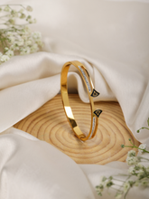 Gold CZ Line Bracelet